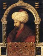 Gentile Bellini Sultan Muhammad ii oil painting